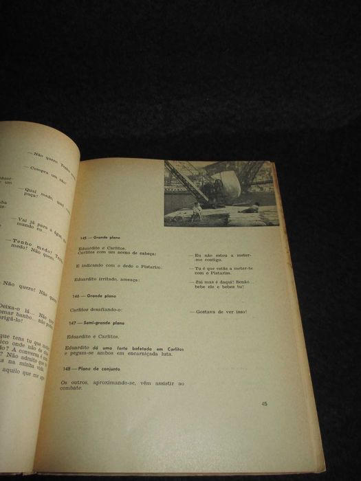 Livro Aniki-Bóbó Planificação do filme Manuel de Oliveira