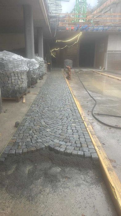 Trabalhos de calçada portuguesa a boné preços !