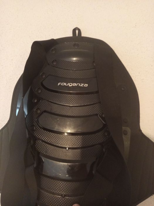 Colete de equitação proteção Lombar