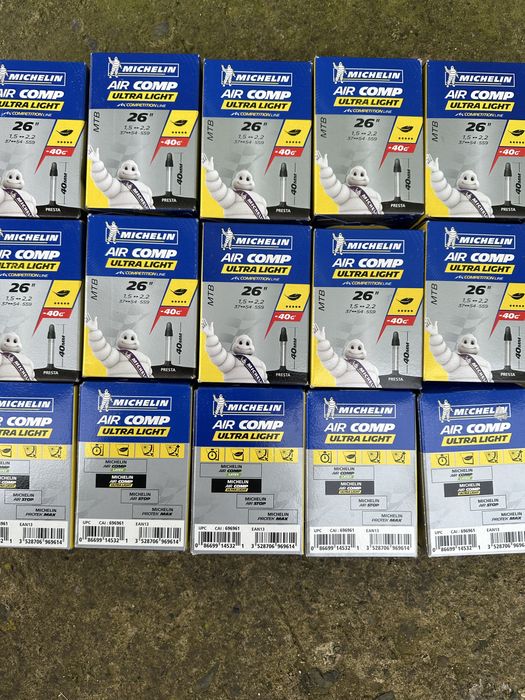 Продам велосипедні камери Mishelin на 26ʼʼ Оригінал