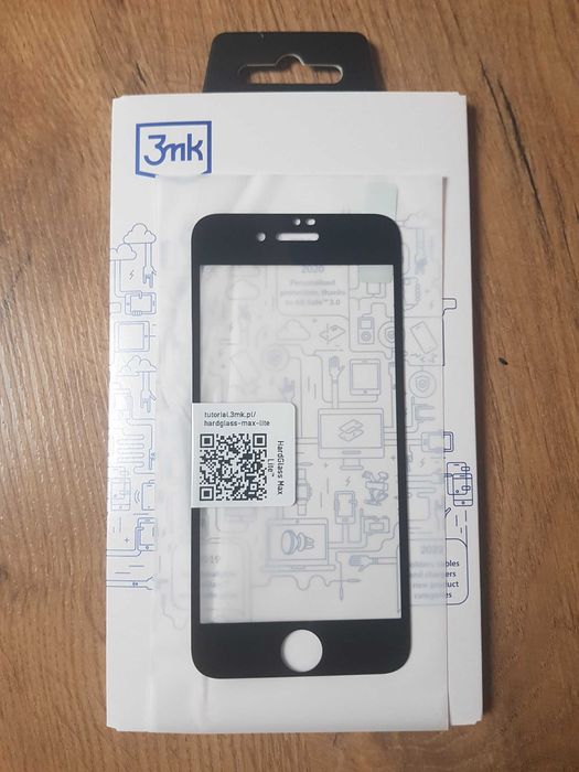 Szkło Hartowane Max Lite 3mk 5D Apple iPhone 7/8/SE 2020/2022