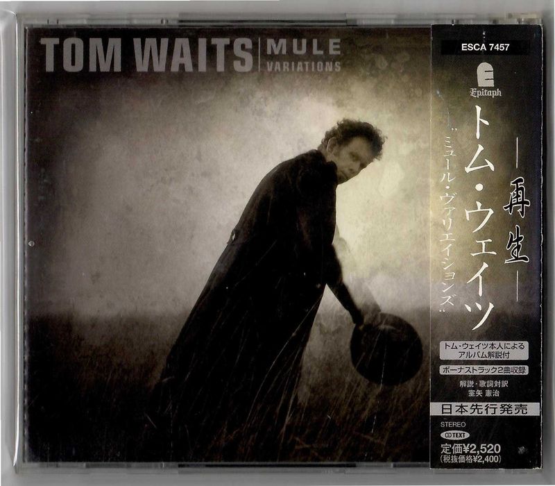Tom Waits – Mule Variations - CD OBI JAPAN