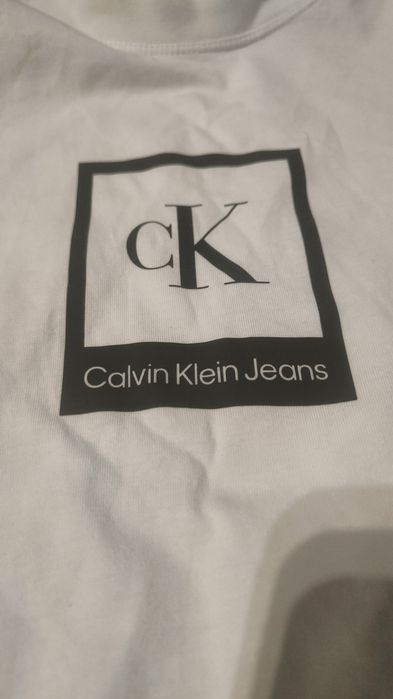 Bluzka Koszulka Calvin Klein M Super Stan Unisex