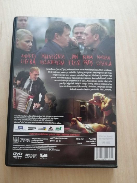 Komornik  film na DVD A.Chyra i M.Kożuchowska reż. Feliks Falk