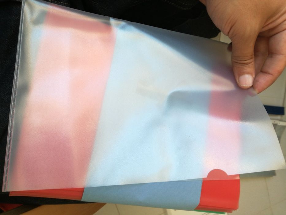 25 bolsas a5 micas plástica