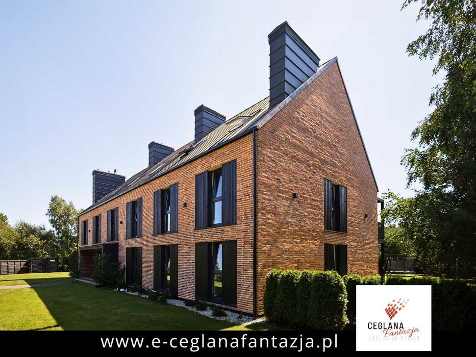 Cegła na Ścianę Elewacje Płytki Ceglane Dekoracyjne Ozdobne Lico Cegły
