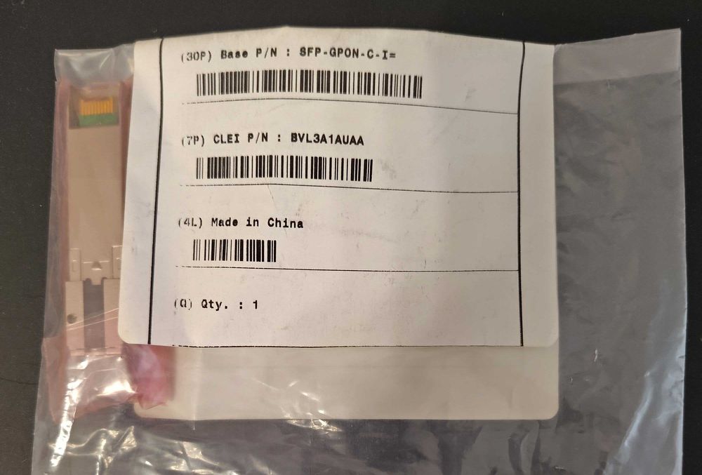 SFPs Cisco , Menara 1Gb/10Gb