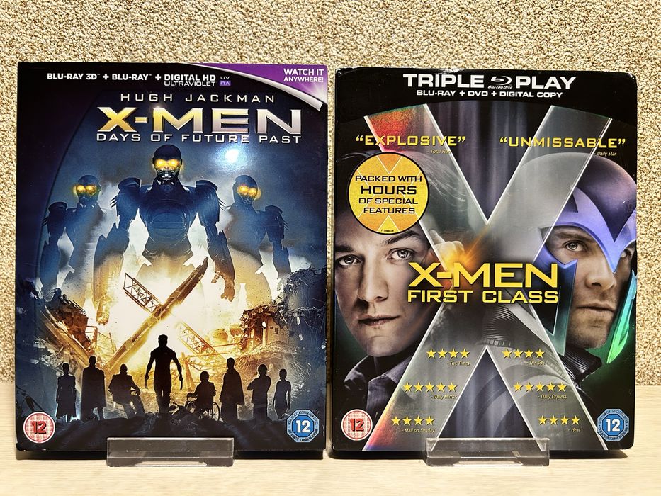 Blu-ray диски Коллекции  Люди Икс / Росомаха / Дэдпул / Новый Человек-паук/Железный человек