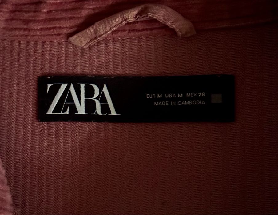 Рубашка зара размер М