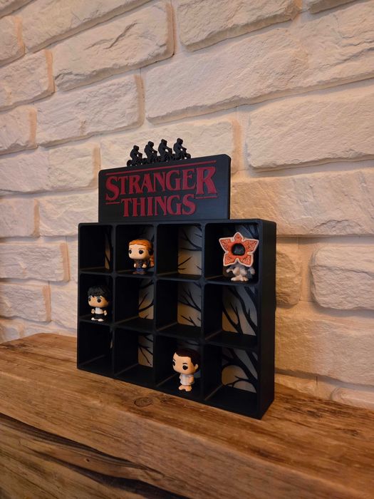 Półka na figurki Kinder Joy - Stranger Things