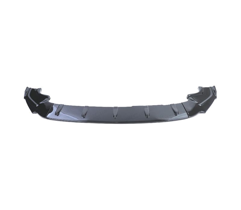 SPOILER LIP FRONTAL VOLKSWAGEN VW GOLF 7.5 17-20 LOOK CLUBSPORT PRETO BRILHANTE