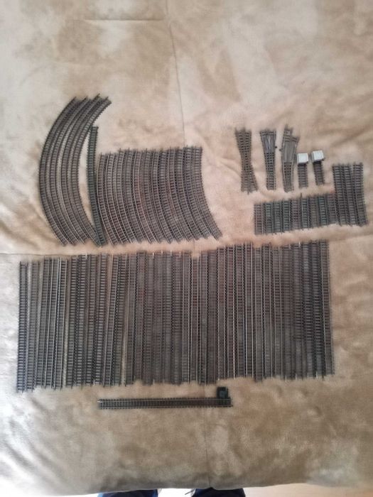 Lote de linhas de comboio escala N 1:160 1/160