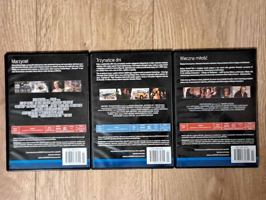 Kinoteka Dziennika Wielcy w obiektywie DVD 3 szt