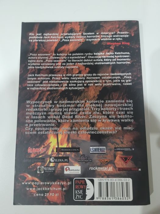 Poza sezonem Jack Ketchum stan bardzo dobry