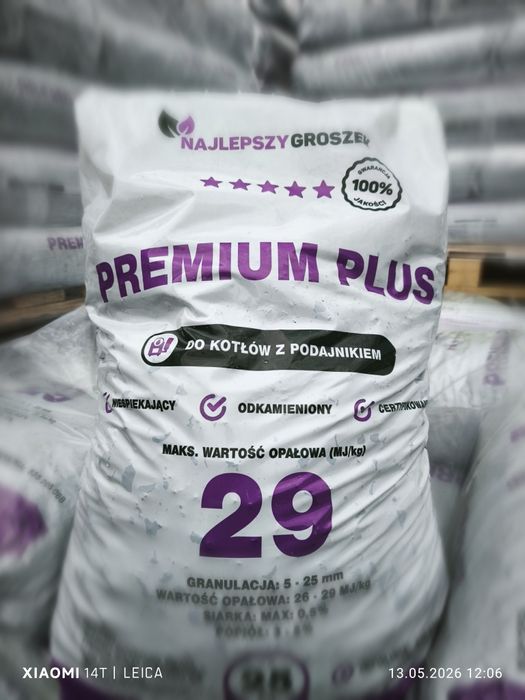 Groszek Premium Plus 29Mj Popiół3%  HDS