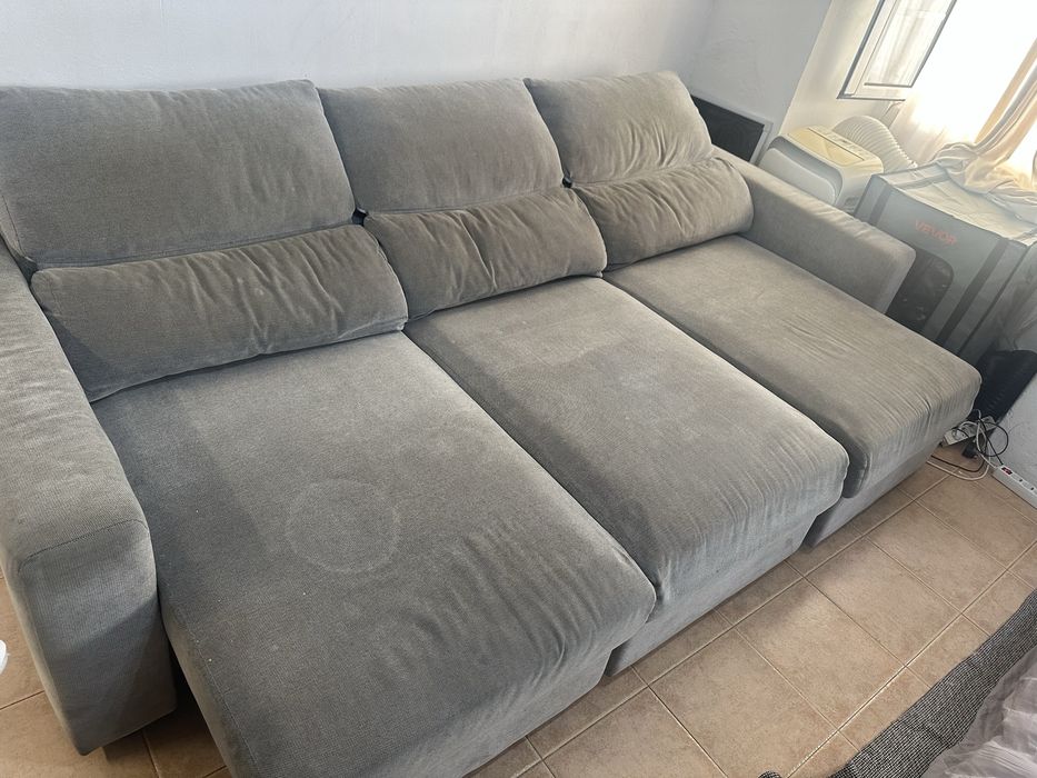 Sofá IKEA ESKILSTUNA – 3 lugares + chaise | 2,68 m