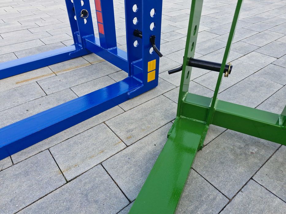 paleciak na tył ciągnika, widły do palet, 4 uchwyty mocujące, nowość