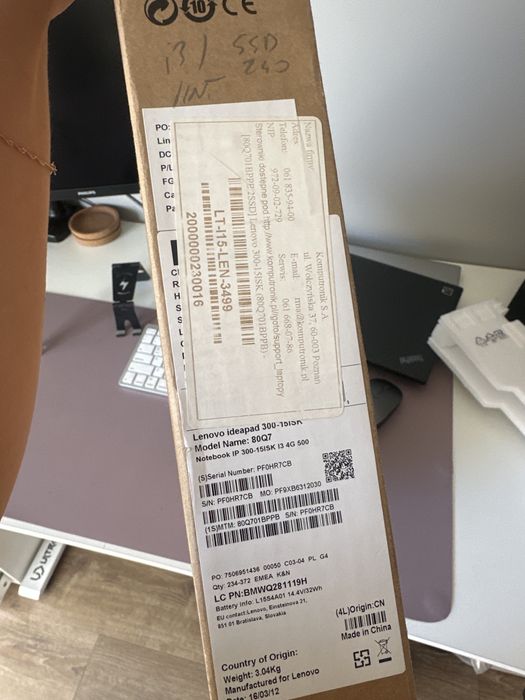 Laptop lenovo ideapad 300-15 ISK