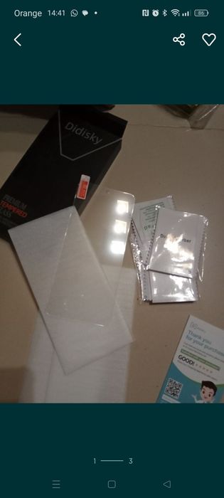 Szyba szkło ochrone redmi note 11 4sztuki
