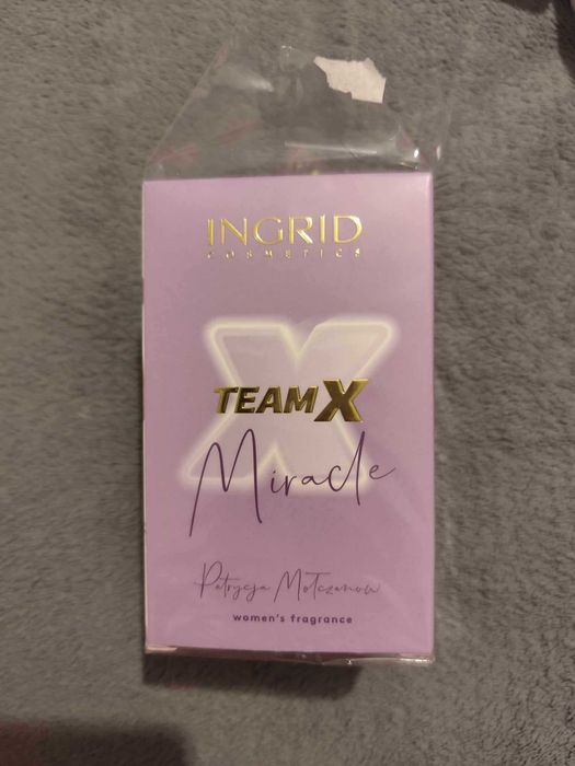 Nowe perfumy Ingrid Miracle Team X 30ml