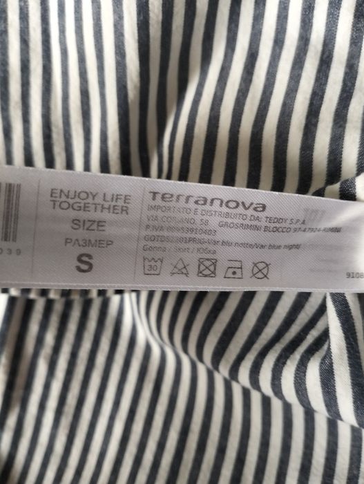 Spódnica w paski Terra Nova roz S