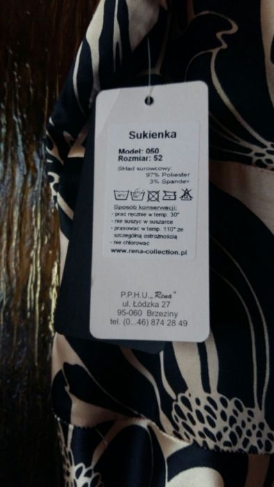 Nowa sukienka r.52