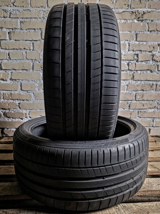 Пара 235/35r19 Continental | 2024 | 7mm | Made in Czech Republic | Преміум шини | Як нові, ідеальний стан, без пошкоджень, без ремонтів, без дефектів