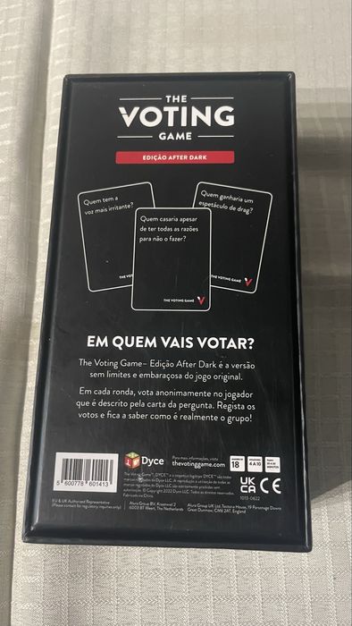 The voting game edição after dark