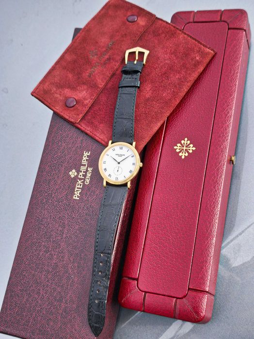 Patek Philippe Calatrava 33mm Gold 18k Original Złoty zegarek