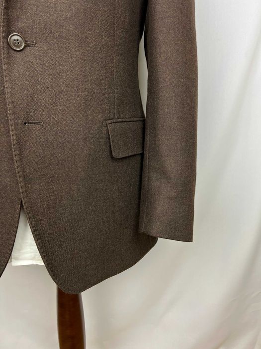 BOGGI x Vitale Barberis 100% Wool Blazer коричневий піджак з вовни Боггі Мілано Italy