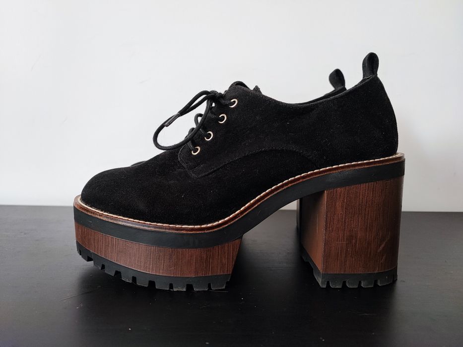 Czarne buty Pull & Bear