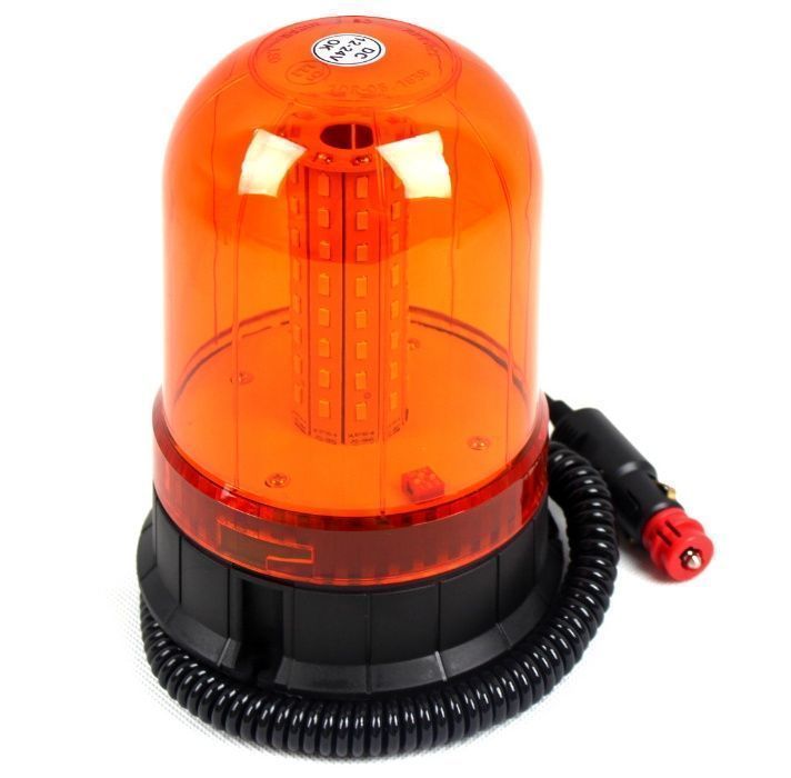 Lampa ostrzegawcza LED na magnes kogut 12/24V