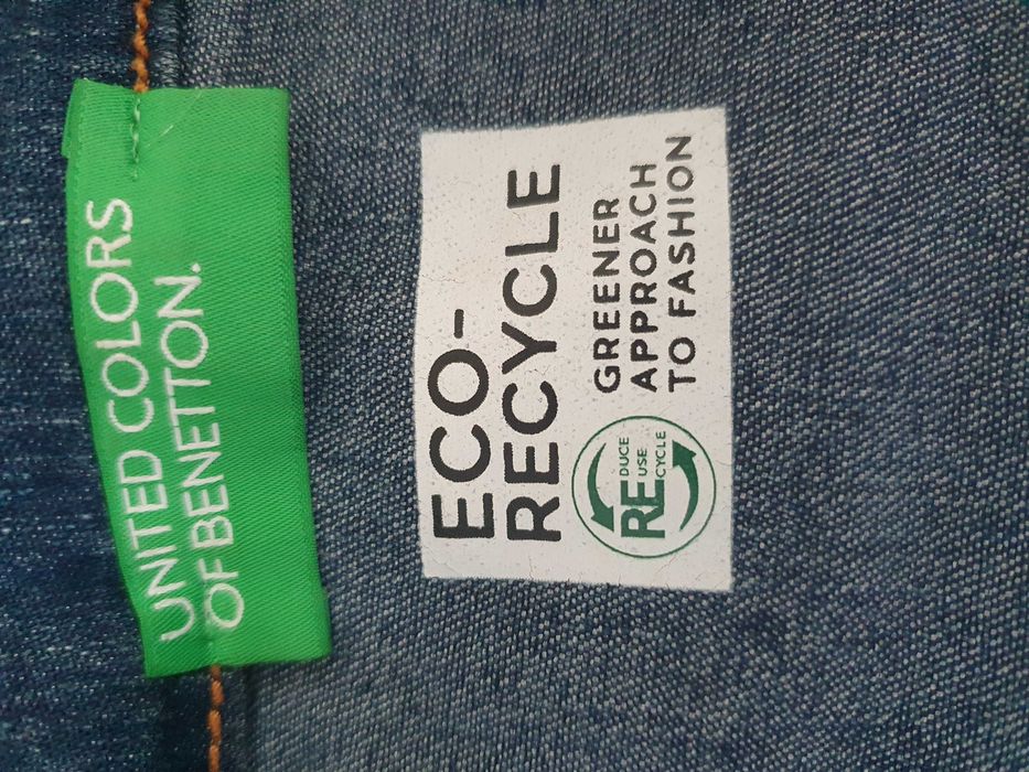 Casaco original ganga Benetton de menino 8/9 anos