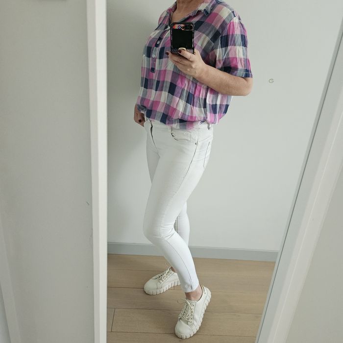 Spodnie bawełniane rurki Redial L/40