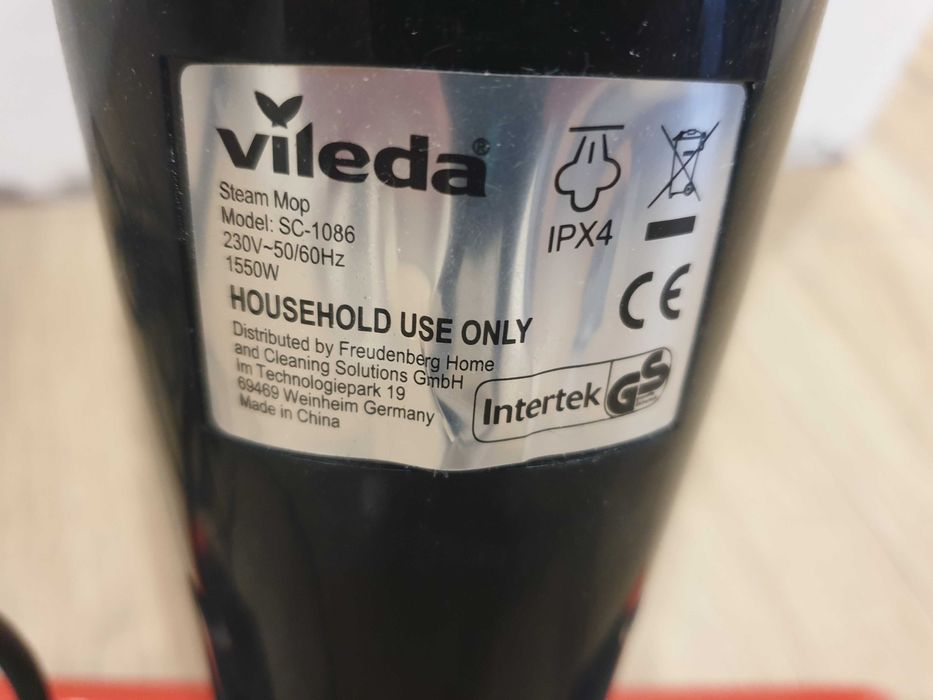 Mop parowy Vileda steam uszkodzony na części