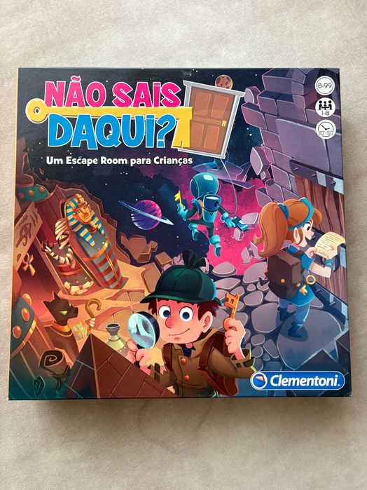 Jogo Tabuleiro Não Sais Daqui - Clementoni