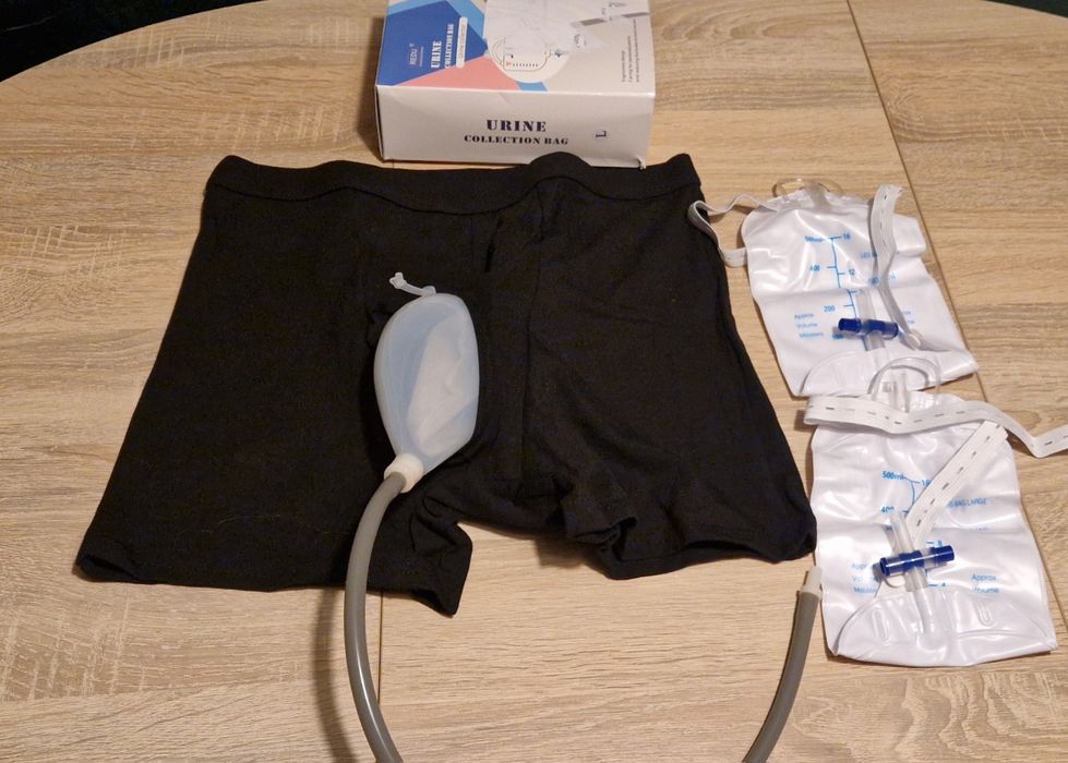 Zewnętrzny Cewnik, Worki moczowe dla mężczyzn 500ML oddychajace I