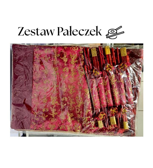 Zestaw pałeczek do sushi i innych dań