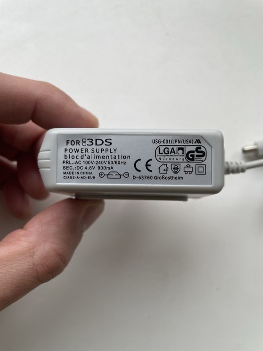 Зарядне для nintendo 3ds