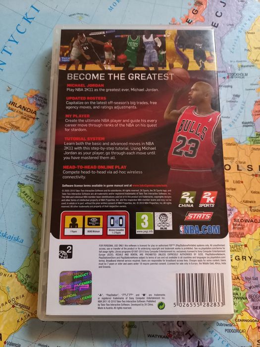 Gra Sony psp NBA 2K 11