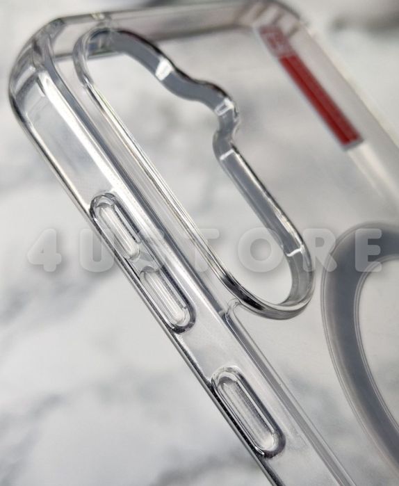 Чехол прозрачный Magsafe на Samsung S23 Plus S24 Plus чохол прозорий