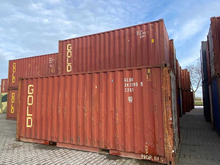 Kontener 20ft DV/DC (6m) – Magazynowy / Morski – Transport Cała Polska