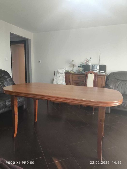 stół drewniany rozkładany