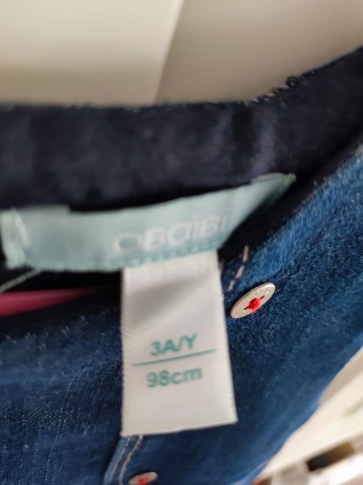 Sukienka jeansowa 98 Obaibi