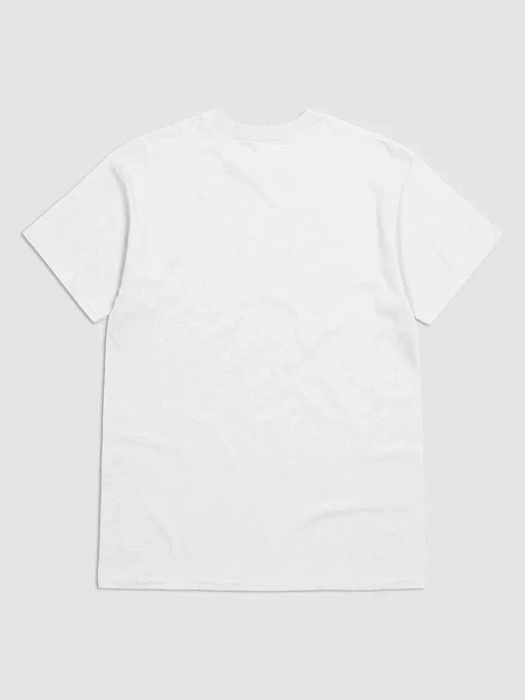 Biały t-shirt z nadrukiem