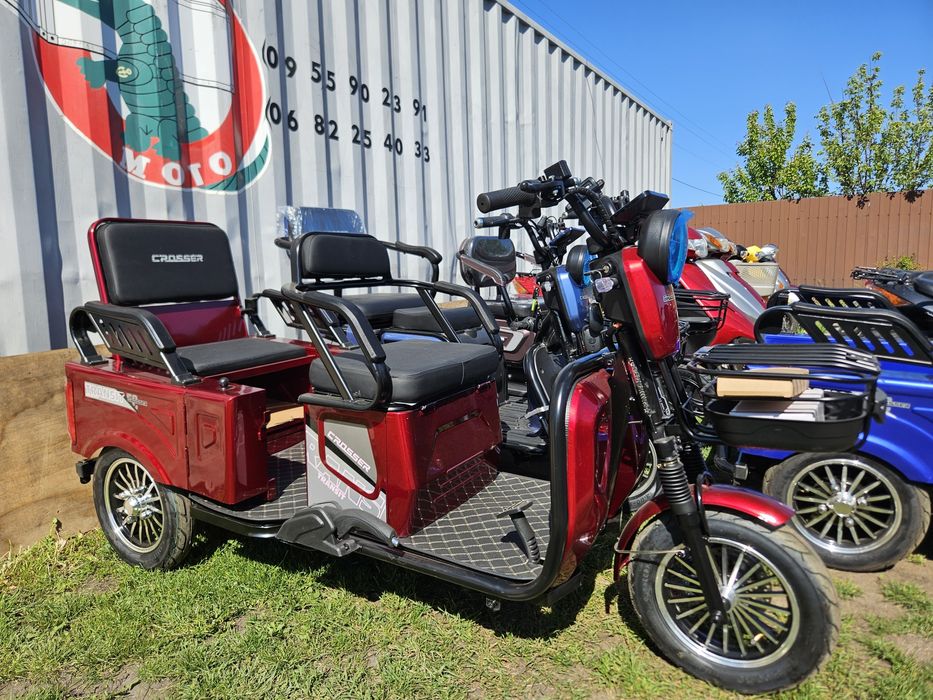 Продажа электротицикл crosser tr5 трехколесный 800/1000/1200W tr1 tr4