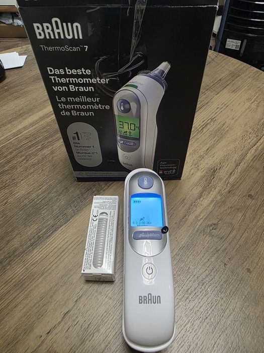 Termometr do ucha Braun  Thermoscan 7