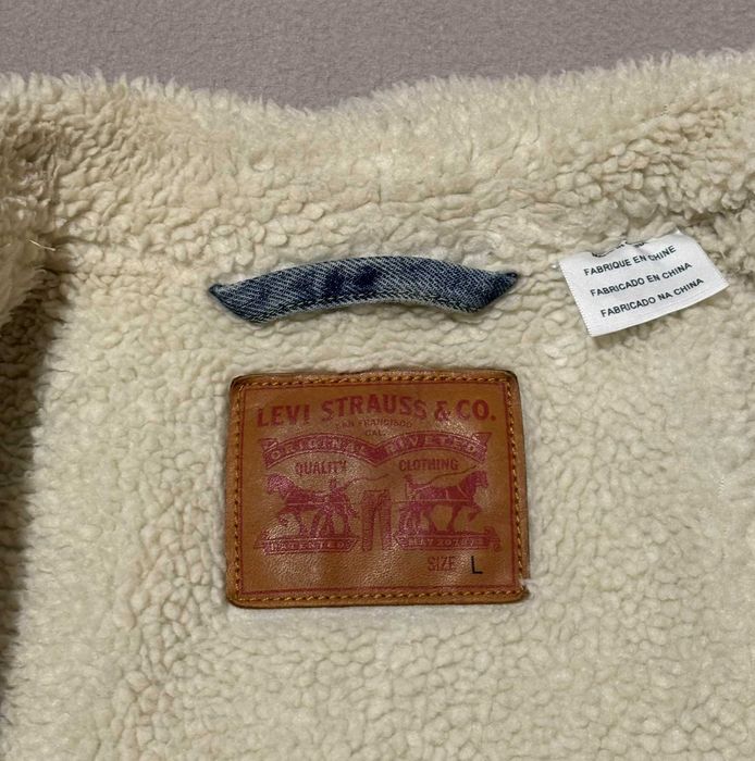 Kurtka Levi's Sherpa Trucker roz. L