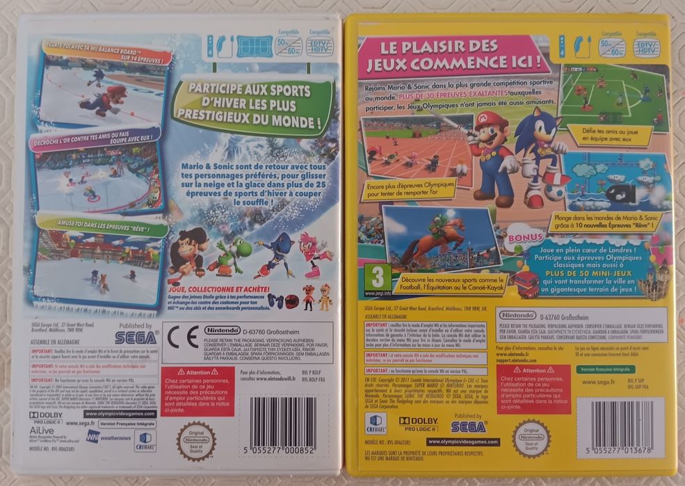 Mario & Sonic Jogos Olímpicos Nintendo Wii