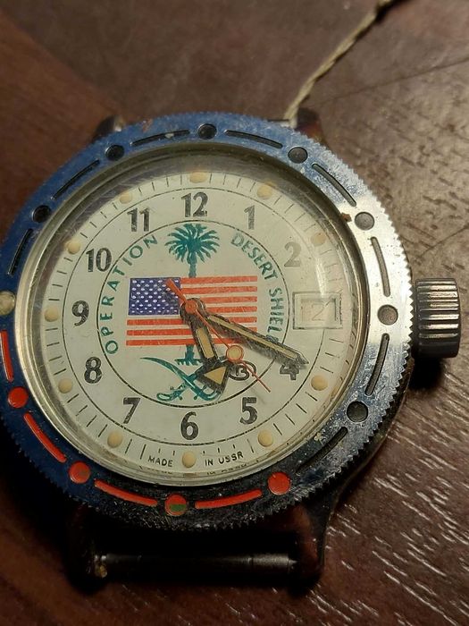 Zegarek Vostok Wostok Amfibia - Pustynna Burza